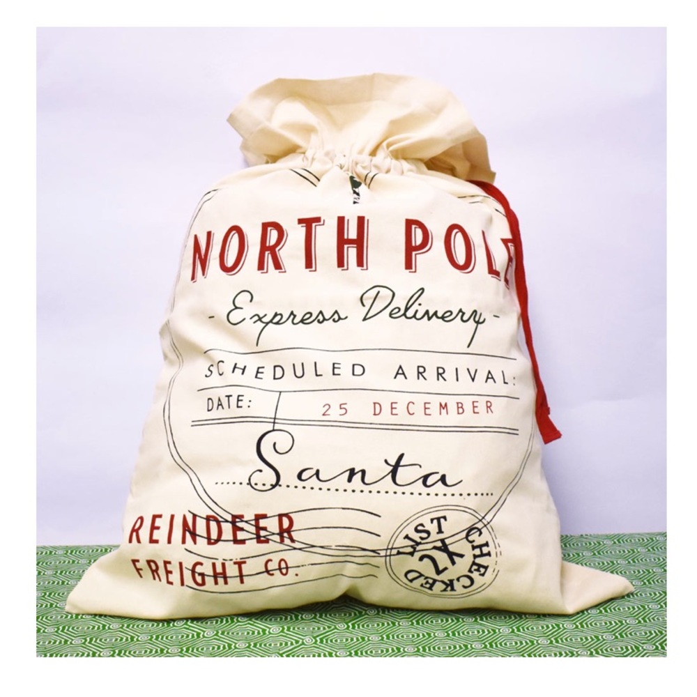 buckhead betties Jumbo Canvas Santa Sack 🎅🏼